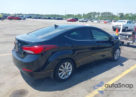 2015 Hyundai Elantra Se из США, поврежденный, VIN KMHDH4AE7FU355465